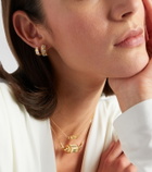 Marie Lichtenberg Ecrou Coco 18kt gold single hoop earring