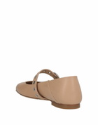 Stuart Weitzman Womens Ballet flats in Beige