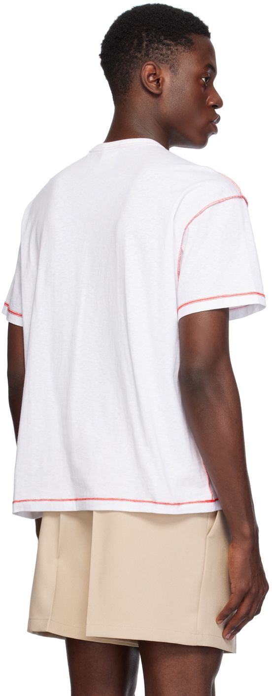 Stockholm (Surfboard) Club White Pocket T-Shirt