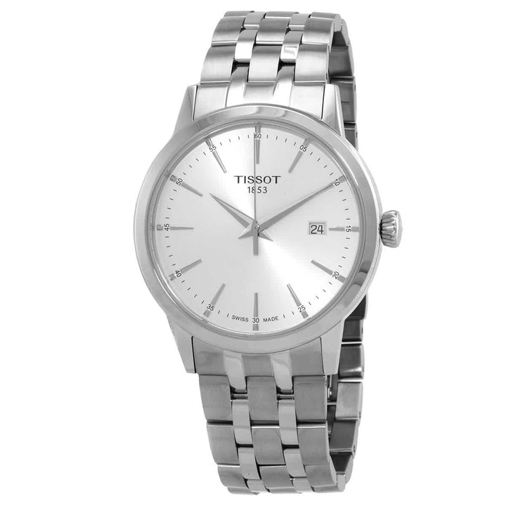 Photo: Tissot Classic Dream Quartz Silver Dial Mens Watch T129.410.11.031.00