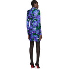 Richard Quinn Blue Floral Dress