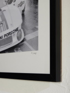 Sonic Editions - Framed 1977 Martini Porsche Print, 50" x 40"