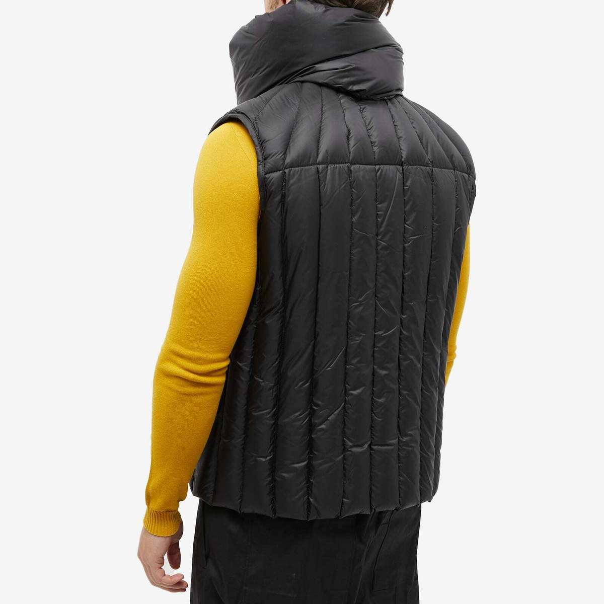 ジャケット・アウター Rick Owens LINER VEST Rick Owens Men's Vest Liner in Black Rick Owens