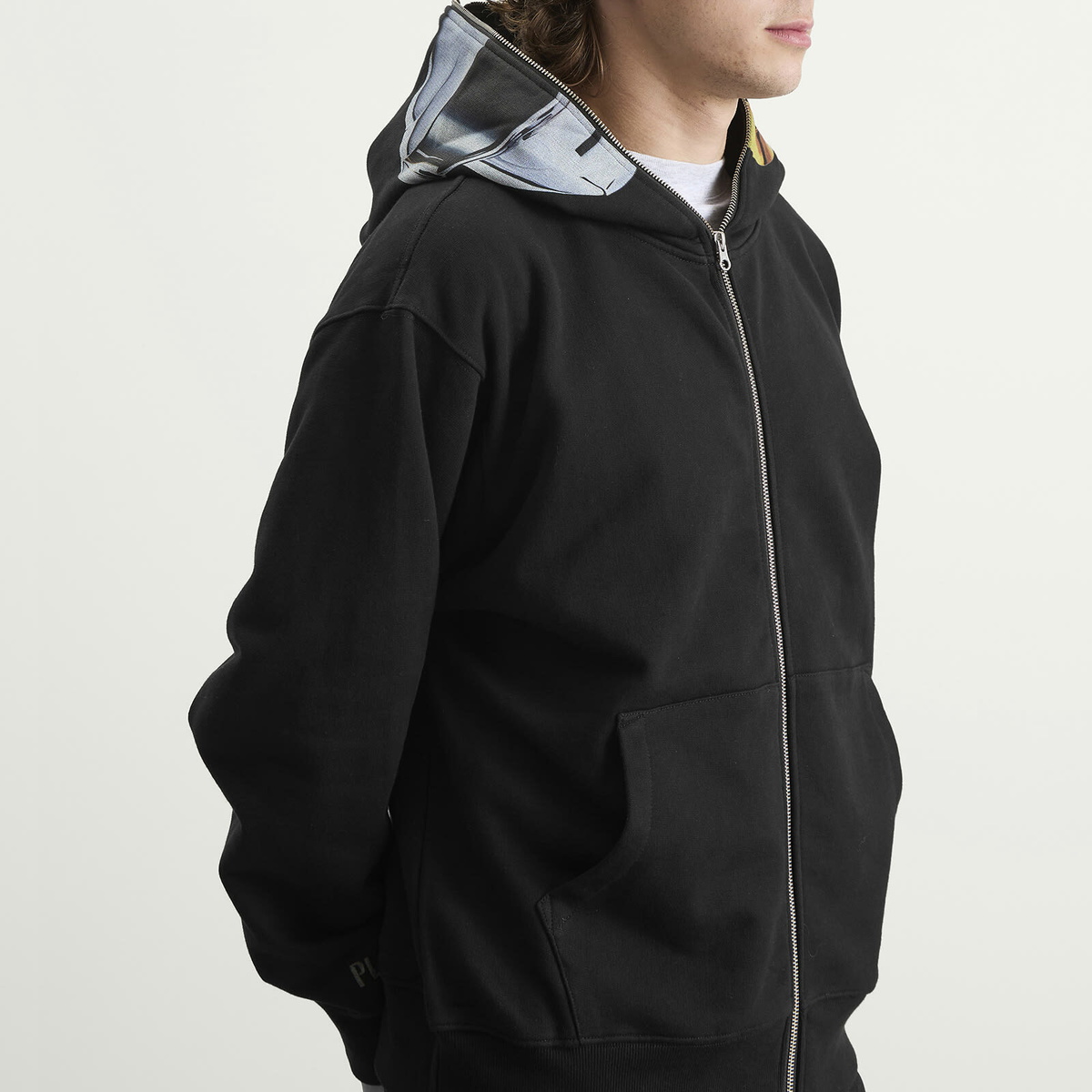 Pleasures Men's Ram Zip Hoodie in Black