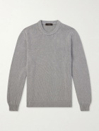 Slowear - Slim-Fit Cotton Sweater - Gray