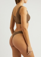 Chantelle Soft Stretch Padded Soft-cup bra Brown