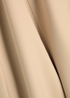 Roland Mouret Panelled Crepe Midi Dress Cream
