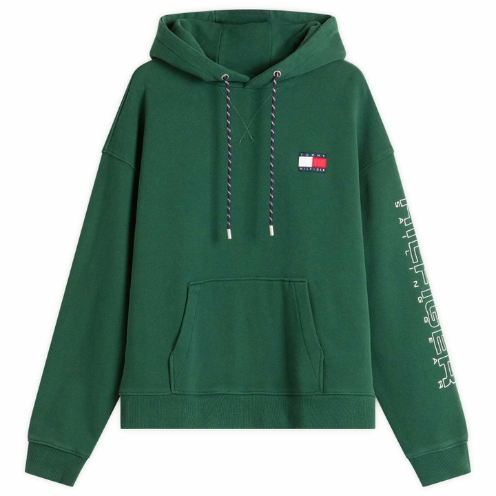 Photo: Tommy Jeans Men's Gi Sailing Hoodie in Green