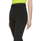 Versus Black Skinny Logo Trousers