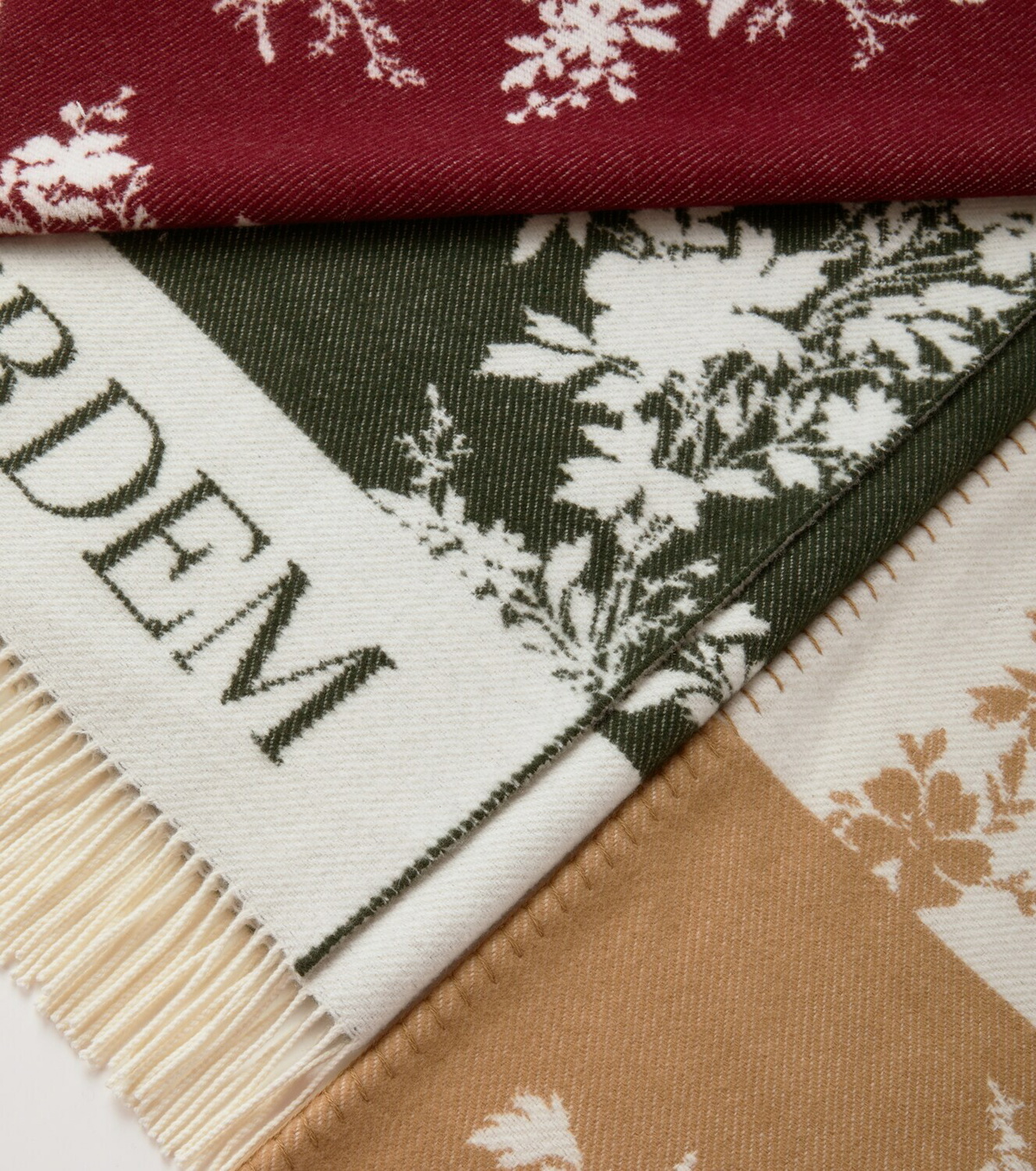 Erdem - Floral wool and cashmere throw