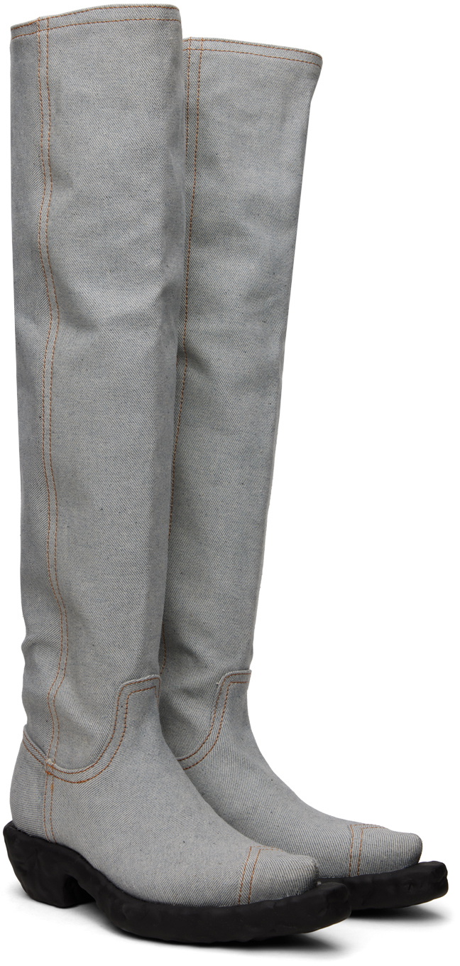 CAMPERLAB Blue Venga Tall Boots