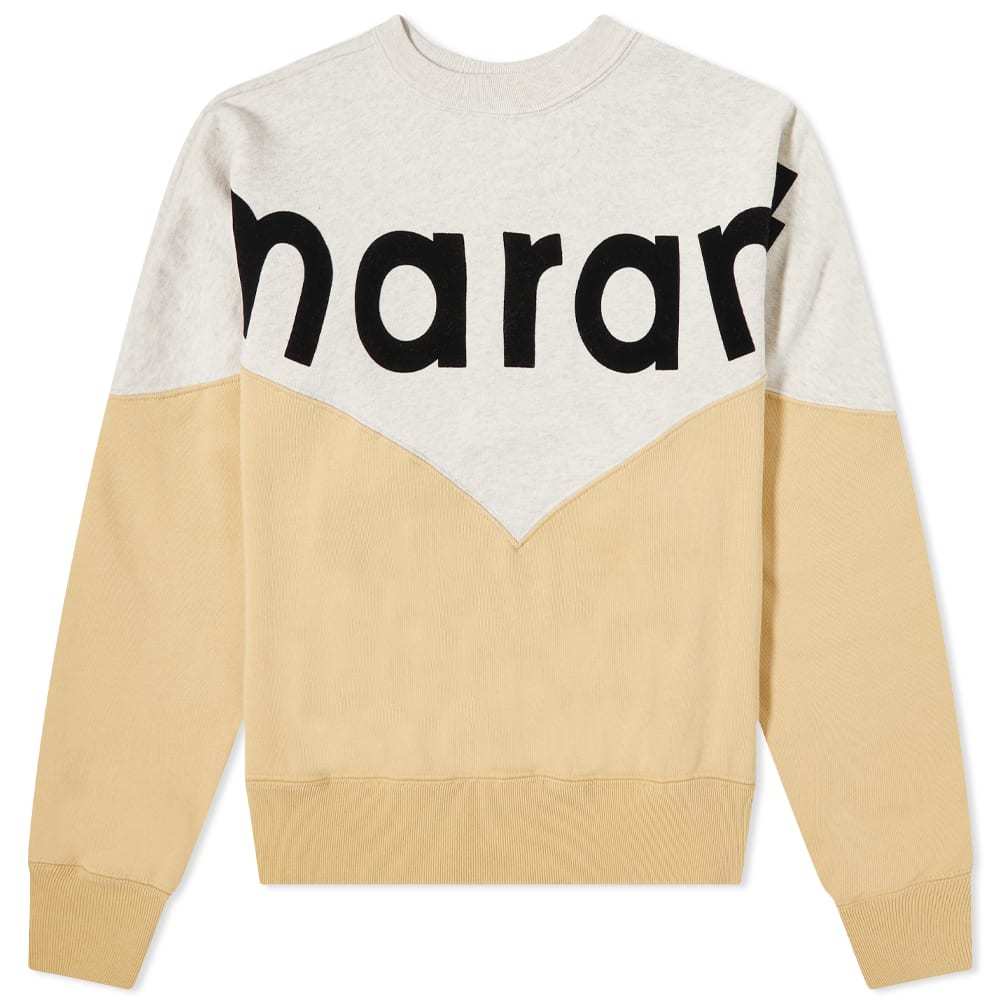 Isabel Marant Etoile Written Logo Crew Sweat Isabel Marant