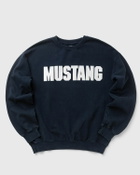 One of these Days MUSTANG CREWNECK Blue Mens Sweatshirt
