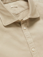 Massimo Alba - Cotton-Gabardine Shirt - Neutrals