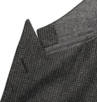 Camoshita - Vitale Barberis Canonico Dark-Grey Puppytooth Wool Suit Jacket - Gray