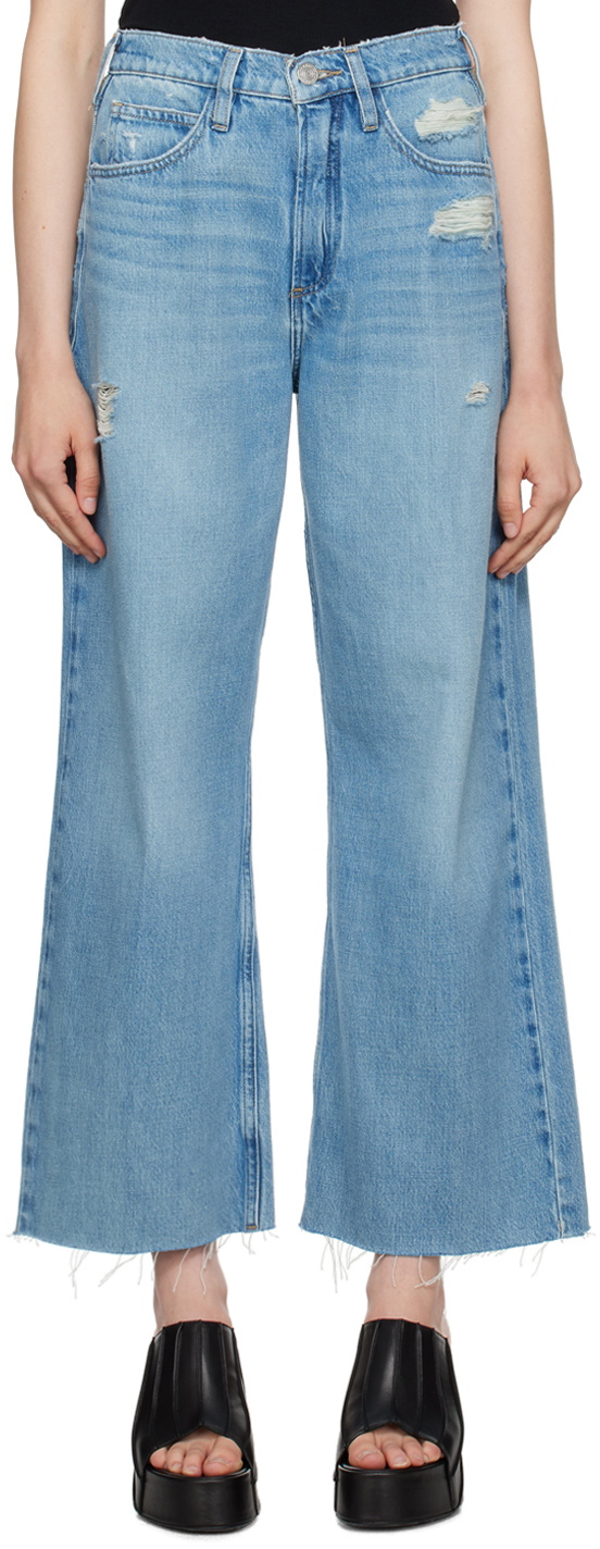 FRAME Blue 'Le High 'N' Tight' Jeans Frame Denim