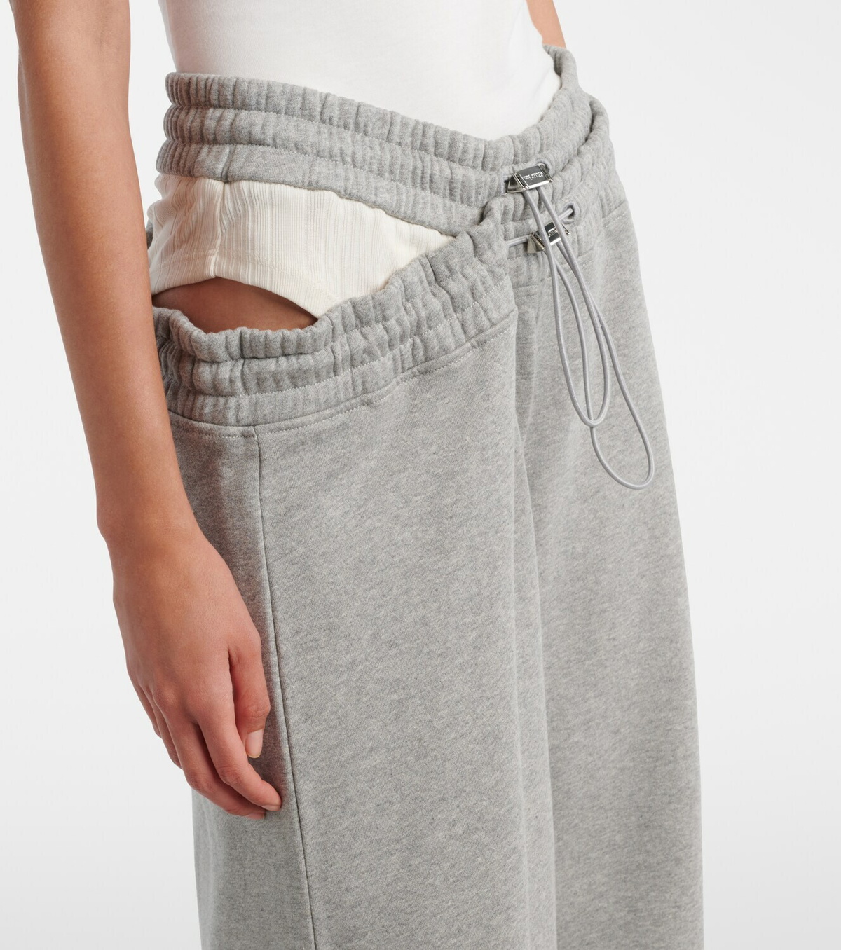 The Attico Cotton jersey sweatpants