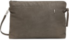 Rick Owens Gray Hollywood Big Adri Bag