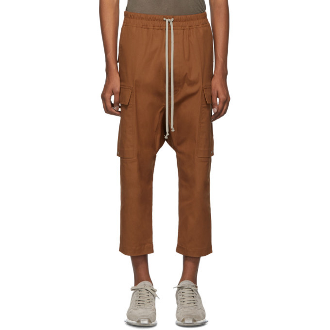 パンツ Rick Owens drawstring cropped cargo TE RICK OWENS - PANTS - Rick Owens
