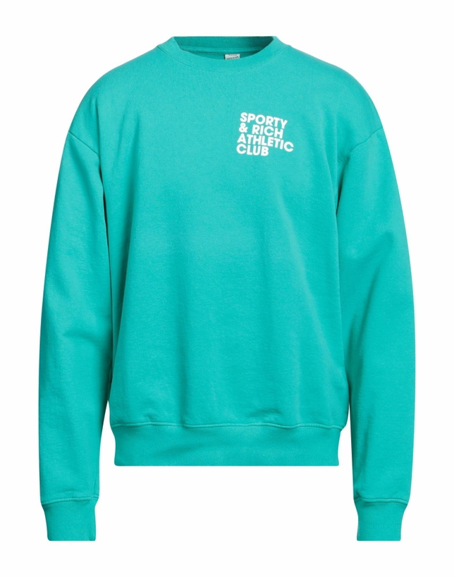 Photo: Sporty & Rich Mens Sweatshirt Turquoise