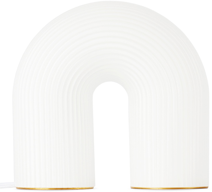 Photo: ferm LIVING White Vuelta Table Lamp