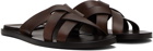 Officine Creative Brown Kontraire 003 Sandals