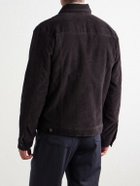 James Perse - Stretch-Cotton Corduroy Blouson Jacket - Brown