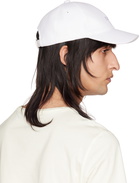 A.P.C. White Charlie Cap