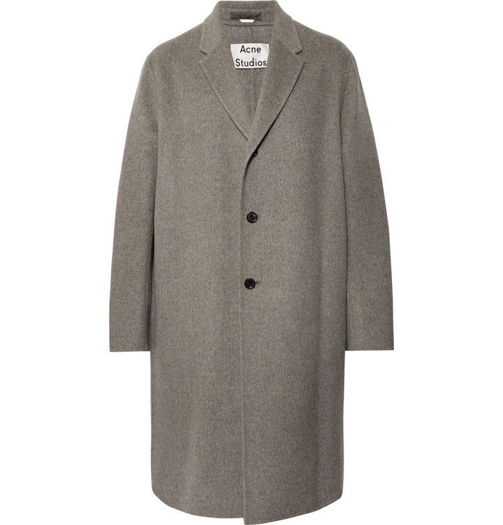 Photo: Acne Studios - Chad Oversized Wool Coat - Gray