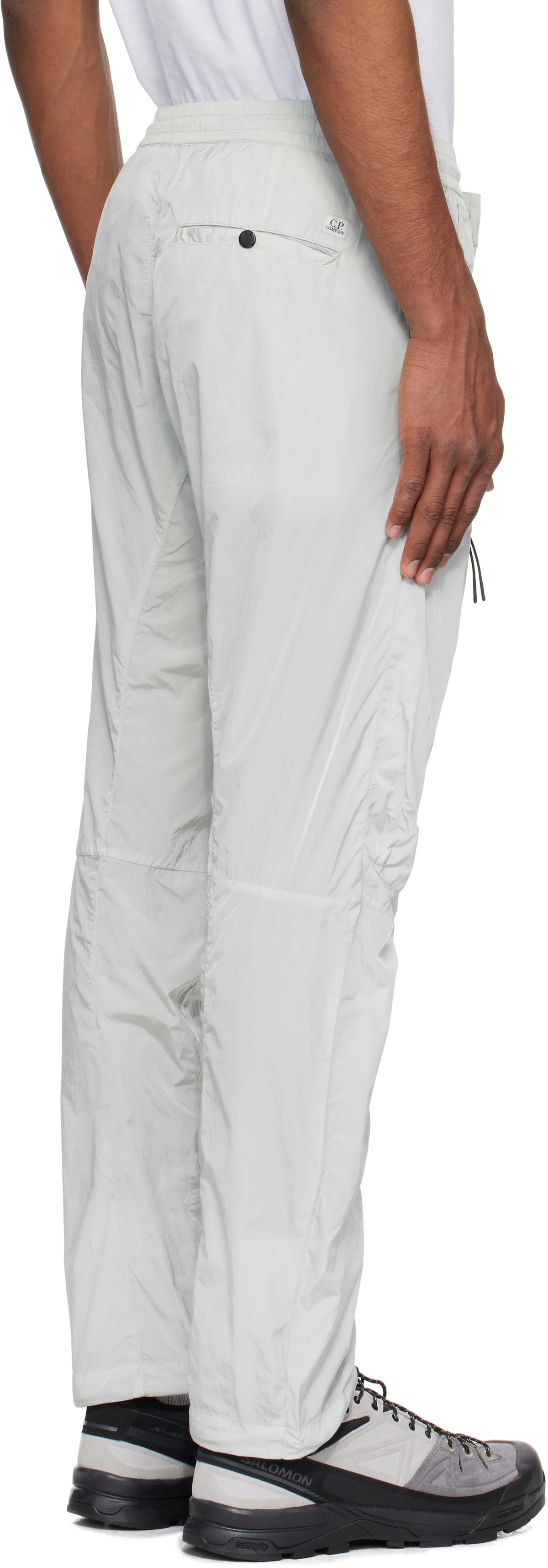 C.P. Company Blue Chrome-R Lens Cargo Pants C.P. Company