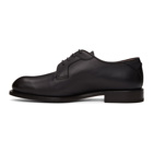 Ermenegildo Zegna Black Calfskin Derbys