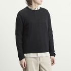 Auralee Men's Summer Cashmere Knit Jumper in Black