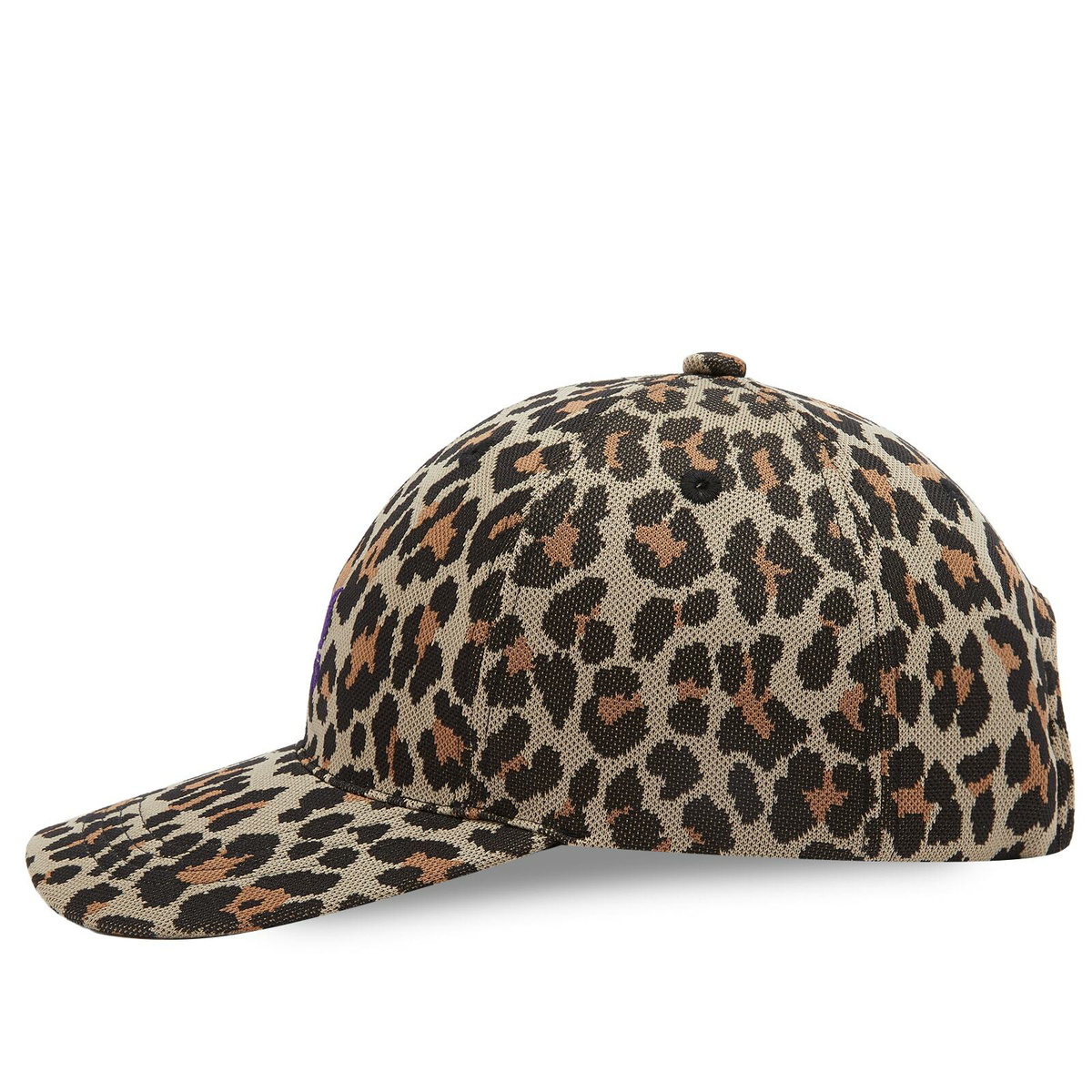 Needles Men's Jacquard Baseball Cap in Leopard Needles