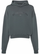 DOLCE & GABBANA Cropped Jersey Sweatshirt