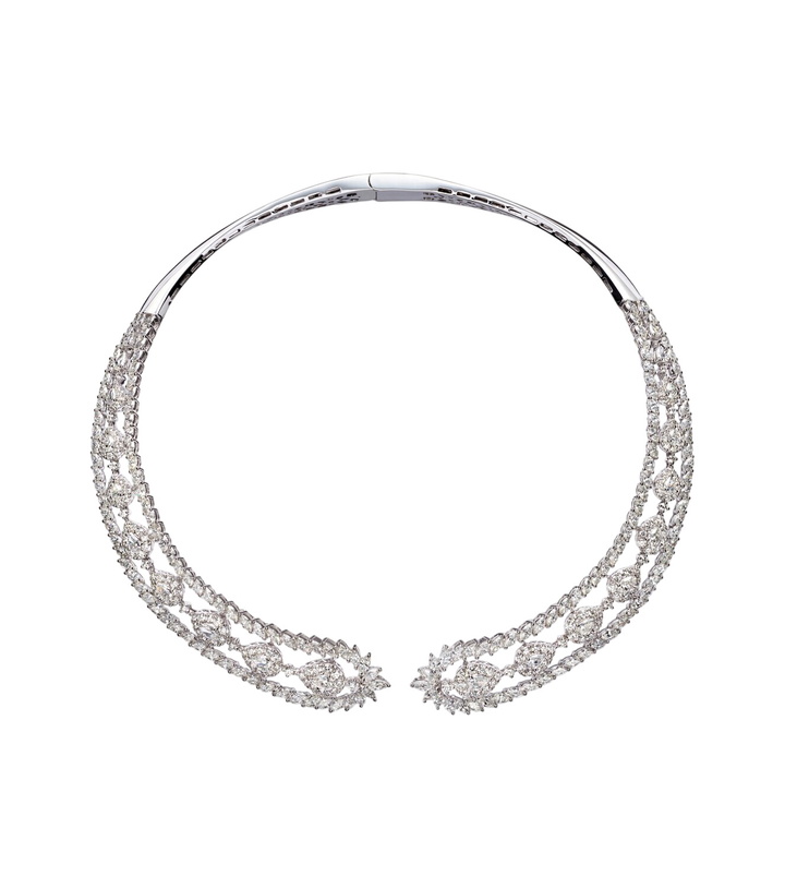 Photo: Yeprem Y-Couture 18kt white gold necklace with diamonds