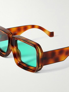 LOEWE - Paula's Ibiza Dive Oversized Square-Frame Tortoiseshell Acetate Sunglasses