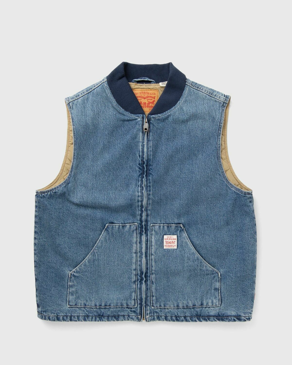 Levis SANSOME VEST Blue Men