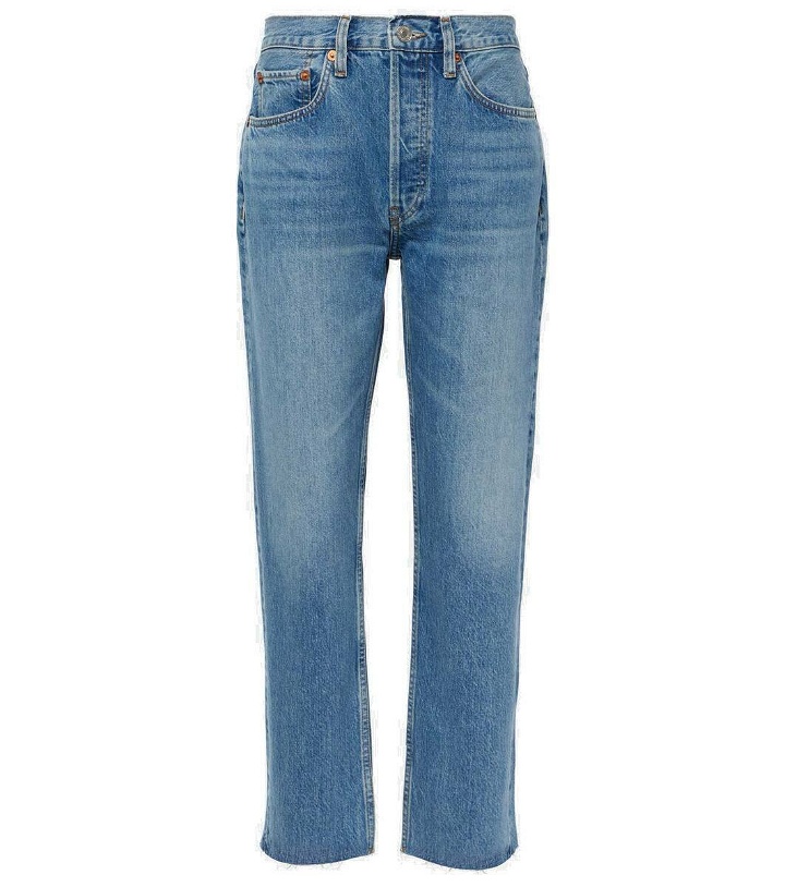 Photo: Re/Done '70s Stove Pipe straight jeans