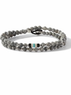Mikia - Multi-Stone and Silver Beaded Bracelet