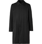 The Row - Thomas Tech-Cotton Overcoat - Black