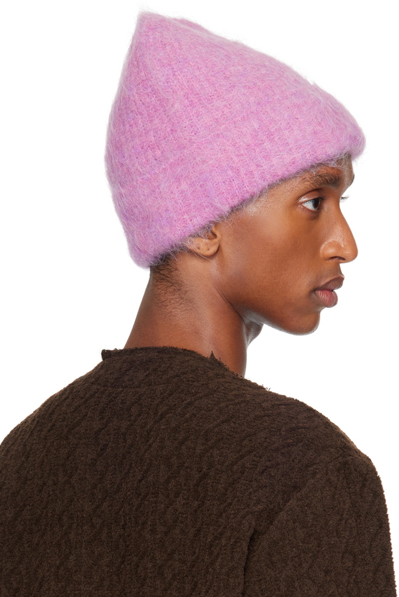 Séfr Purple Fuzzy Beanie