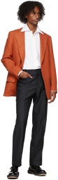 Factor's SSENSE Exclusive Orange Wool Blazer