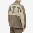 Patta Men's Athletic Track Jacket in Tarmac And Seneca Rock