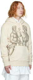 JW Anderson Off-White Printed Hoodie