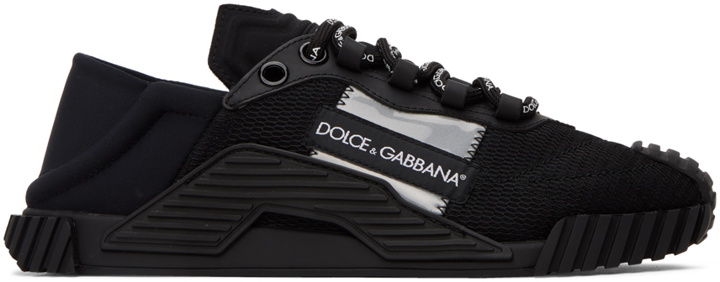 Photo: Dolce & Gabbana Black NS1 Sneakers