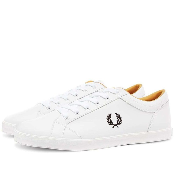 Photo: Fred Perry Authentic Baseline Leather Sneaker