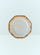 Les-Ottomans Set Of Four Bamboo Dinner Plates