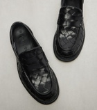 Bottega Veneta James Intrecciato leather loafers