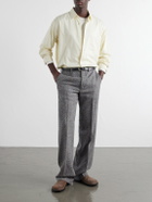 ssstein - Cotton-Satin Shirt - Yellow
