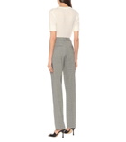 Matthew Adams Dolan - High-rise stretch-wool pants